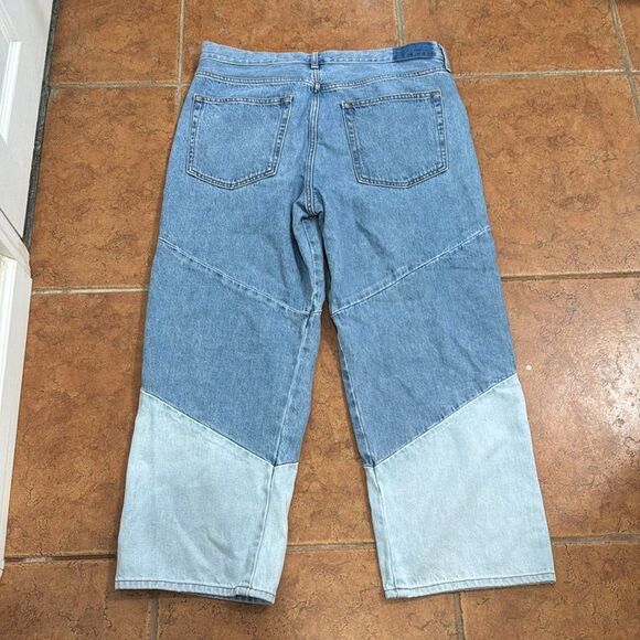 ETICA Sai Paneled in Galera Two Tone working Jeans Size 31 - Picture 5 of 12